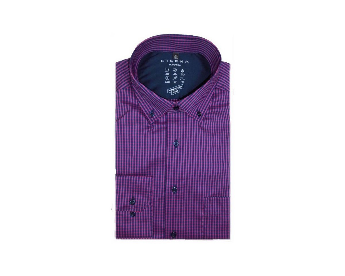Eterna Outdoorhemd Hemd für Herren in rose (1-tlg) von Eterna