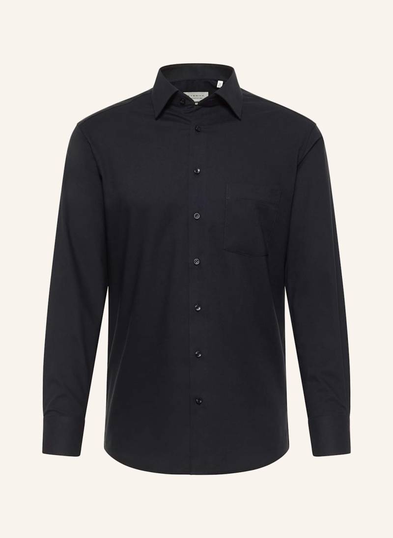 Eterna Oxfordhemd Modern Fit schwarz von Eterna
