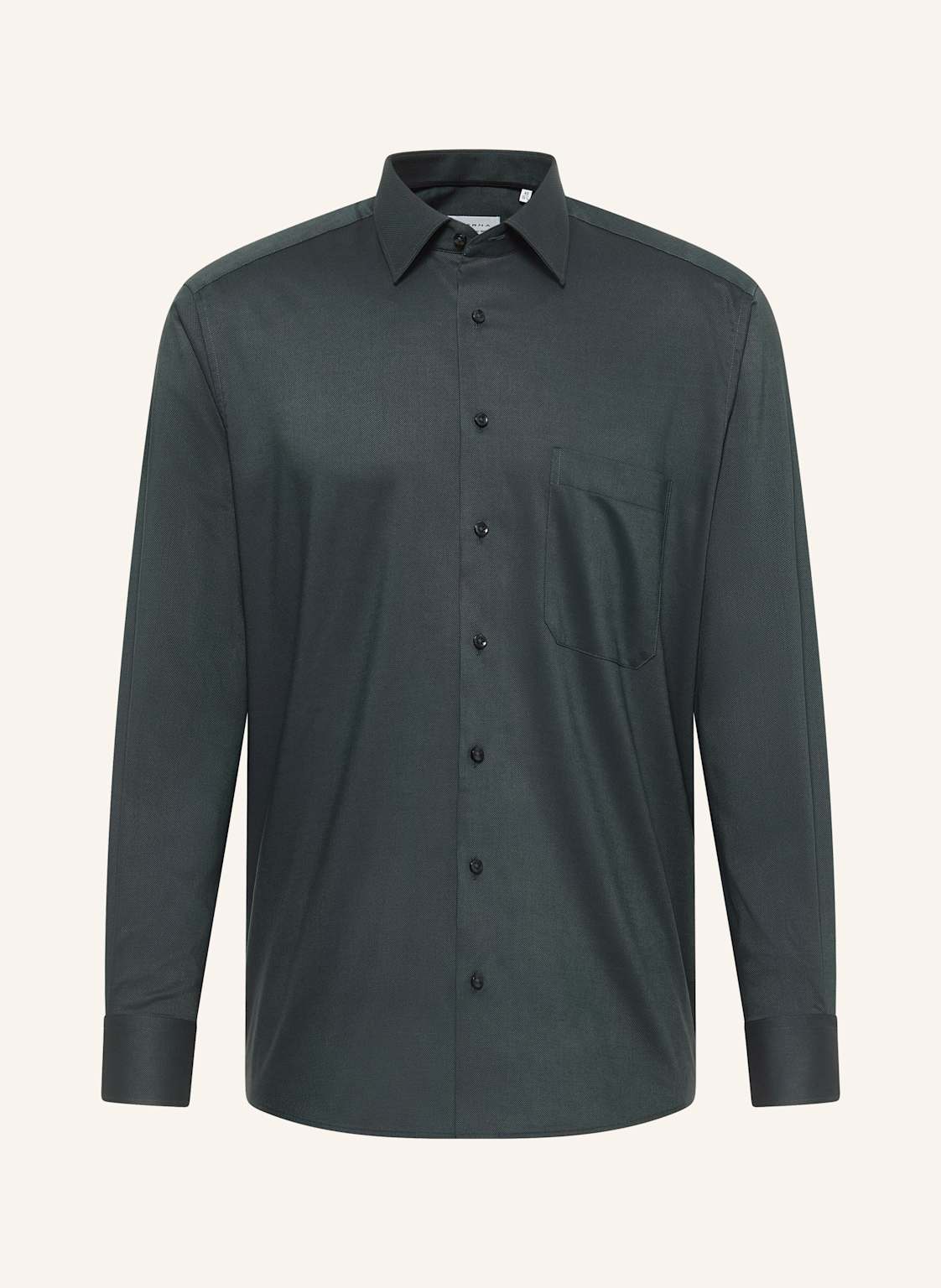 Eterna Piqué-Hemd Comfort Fit gruen von Eterna