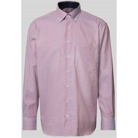 ETERNA Comfort Fit Business-Hemd mit Button-Down-Kragen in Rot, Größe 41 von Eterna