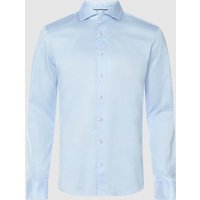 ETERNA Slim Fit Freizeithemd aus Twill in Bleu, Größe 41 ETERNA Slim Fit Freizeithemd aus Twill in Bleu, Größe 41 von Eterna
