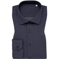 Eterna Unifarbenes Stretch-Hemd mit extralangem Arm von Eterna