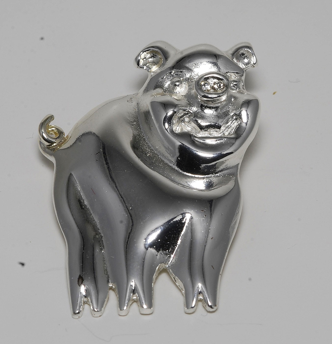 Vintage Sammler Silber Metall Schwein Pin Schmuck Vintage Sammler Silber Metall Schwein Pin Schmuck von EternalBohemian