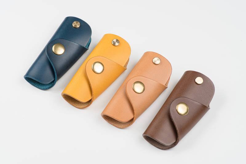 13 Colours - Schlüsseletui Aus Buttero-Leder von EternalLeatherGoods
