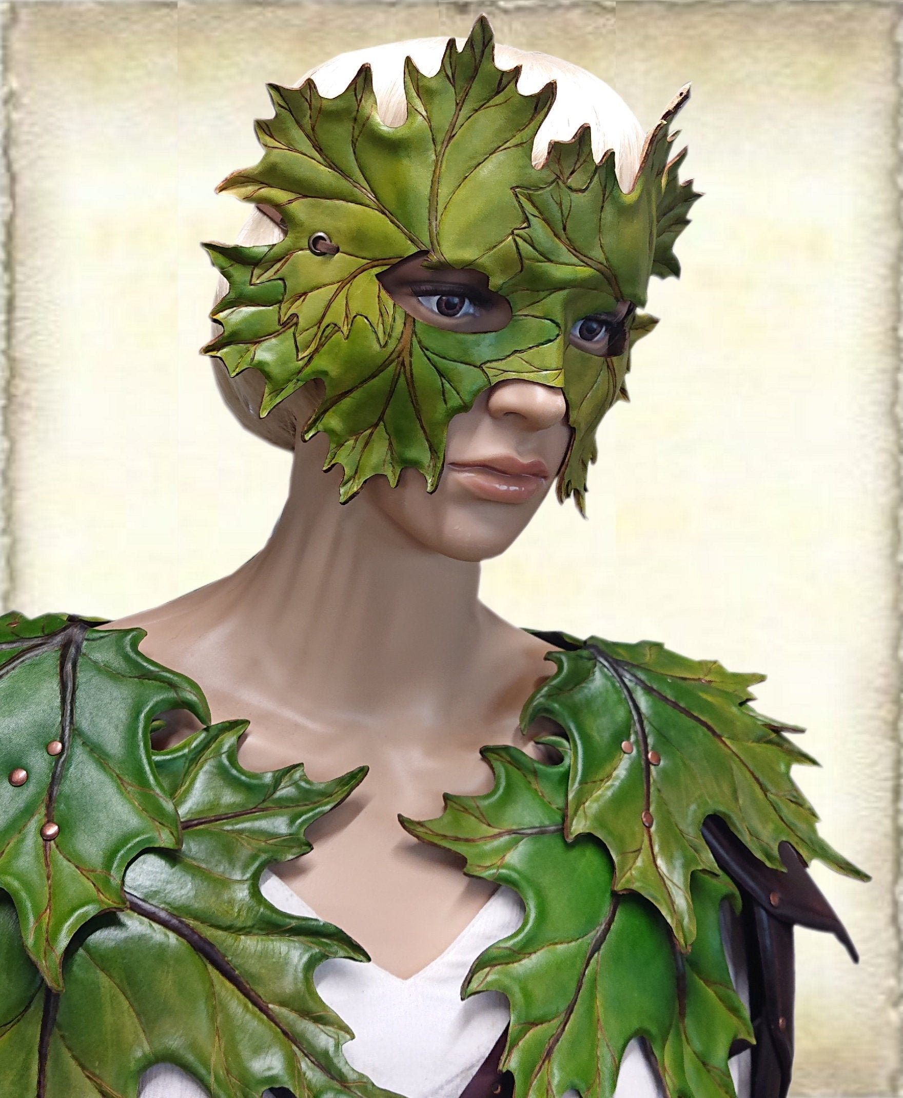 Leder Maske Leder Maske von Eternaldesigns