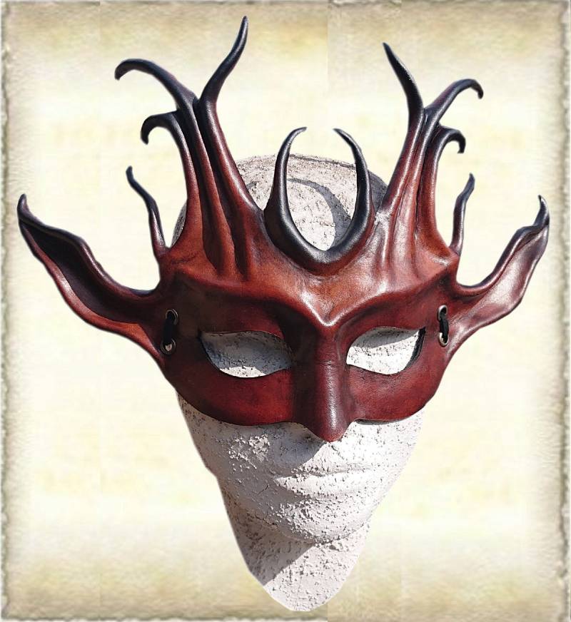 Leder Maske Leder Maske von Eternaldesigns