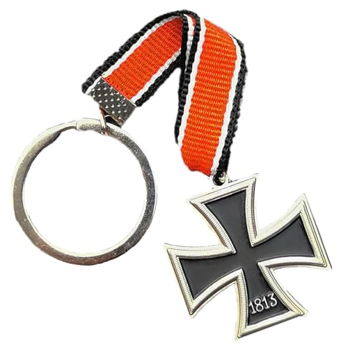 Eterspr Abzeichen Schlüsselanhänger, Metallabzeichenrolle Schlüsselanhänger mit Symbolen, für Schlüssel Taschenlampe Draussen Camping Wandern Rucksack Männer Frau(mit Zeichenmarke) von Eterspr