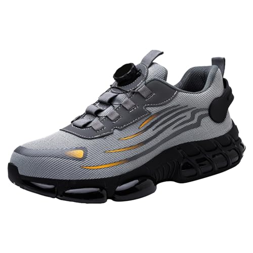 Eteslot Sicherheitsschuhe Arbeitsschuhe Herren Damen, Leicht Sportlich Atmungsaktiv Schnellverschluss Stahlkappen Anti-Smashing Mode Schutzschuhe Eteslot Sicherheitsschuhe Arbeitsschuhe Herren Damen, Leicht Sportlich Atmungsaktiv Schnellverschluss Stahlkappen Anti-Smashing Mode Schutzschuhe von Eteslot