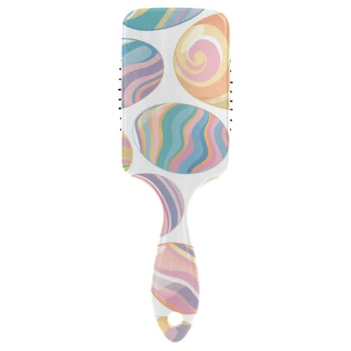 Cartoon-Haarbürste, niedliche farbige Ostereier, für Herren, Kopfhautmassage für glattes Haar, mit ergonomischem Griff, cepillo para cabello Cartoon-Haarbürste, niedliche farbige Ostereier, für Herren, Kopfhautmassage für glattes Haar, mit ergonomischem Griff, cepillo para cabello von EtherSpher