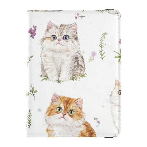 Cartoon Selkirk Rex Cats White Leather Passport Card Holder Cover Combo Passport Case Travel Documents Wallet Cute Passport Book Lightweight, Cartoon Selkirk Rex Katzen weiß, 1 size Cartoon Selkirk Rex Cats White Leather Passport Card Holder Cover Combo Passport Case Travel Documents Wallet Cute Passport Book Lightweight, Cartoon Selkirk Rex Katzen weiß, 1 size von EtherSpher