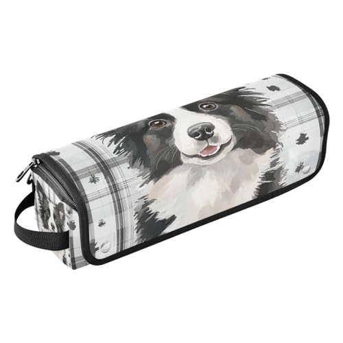 EtherSpher 2-in-1 Lockenstab Reiseetui und hitzebeständige Matte mit Reißverschluss, wasserdichte Haarwerkzeuge, Reise-Organizer für heiße Werkzeuge, Lockenstab und Glätteisen, Haarvolumizer, bunter von EtherSpher