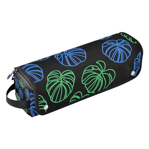 EtherSpher 2-in-1 Lockenstab Reiseetui und hitzebeständige Matte mit Reißverschluss, wasserdichte Haarwerkzeuge, Reise-Organizer für heiße Werkzeuge, Lockenstab und Glätteisen, Haarvolumizer, von EtherSpher