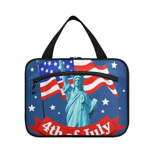 EtherSpher 4. Juli Independence Day Blue Liberty Hängende Kulturbeutel für Herren mit Haken, Designer-Kulturbeutel für Reisen, Make-up, Toilette, Bolso de Mano Para Hombre L, 4. Juli EtherSpher 4. Juli Independence Day Blue Liberty Hängende Kulturbeutel für Herren mit Haken, Designer-Kulturbeutel für Reisen, Make-up, Toilette, Bolso de Mano Para Hombre L, 4. Juli von EtherSpher