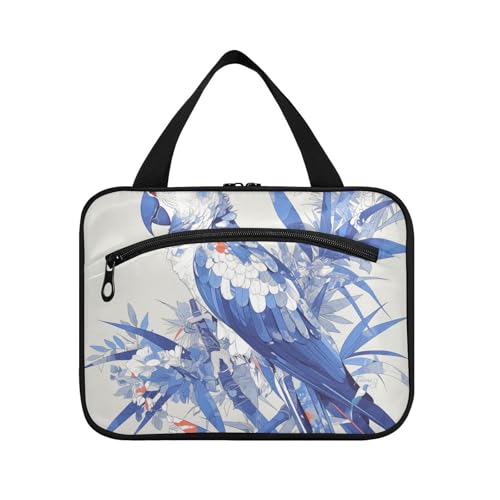 EtherSpher Aimal Hyazinthen-Ara 4. Juli Unabhängigkeitstag, blaue hängende Kulturtasche für Herren, mit Haken, Designer-Make-up-Organizer-Tasche für Erwachsene, Reisen, Bolso Para Maquillaje de Mujer EtherSpher Aimal Hyazinthen-Ara 4. Juli Unabhängigkeitstag, blaue hängende Kulturtasche für Herren, mit Haken, Designer-Make-up-Organizer-Tasche für Erwachsene, Reisen, Bolso Para Maquillaje de Mujer von EtherSpher