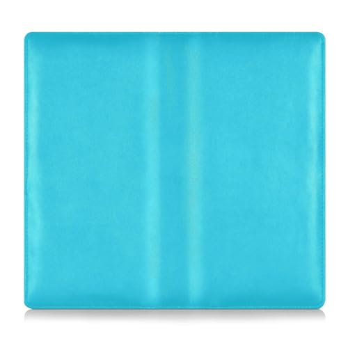 EtherSpher Blue Premium Leder Auto Registrierung und Versicherungshalter Essential Wallet Case für Ausweis, Führerschein, Schlüsselkontaktinformationskarten, Blau, 1 size von EtherSpher