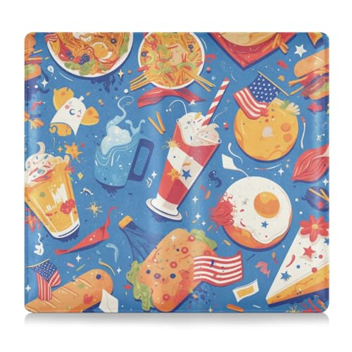 EtherSpher Cartoon Brunch Leder Auto Registrierung Versicherung & ID Card Holder Essential Car Wallet Case für Dokumente, Karten, Führerschein von EtherSpher