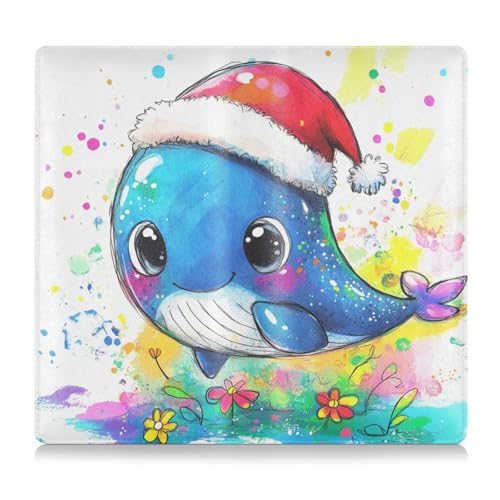 EtherSpher Cartoon Cute Merry Christmas Blue Wal PU Leder Auto Registrierung & Versicherung Kartenhalter Brieftasche Zubehör Etui für Dokumente, Karten, Führerschein EtherSpher Cartoon Cute Merry Christmas Blue Wal PU Leder Auto Registrierung & Versicherung Kartenhalter Brieftasche Zubehör Etui für Dokumente, Karten, Führerschein von EtherSpher