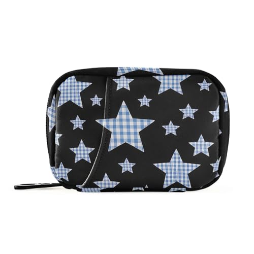 EtherSpher Cartoon Schwarz Kariert Sterne Medizinische Tasche mit abnehmbaren Fach Wiederverwendbare Drogerie Tasche EtherSpher Cartoon Schwarz Kariert Sterne Medizinische Tasche mit abnehmbaren Fach Wiederverwendbare Drogerie Tasche von EtherSpher