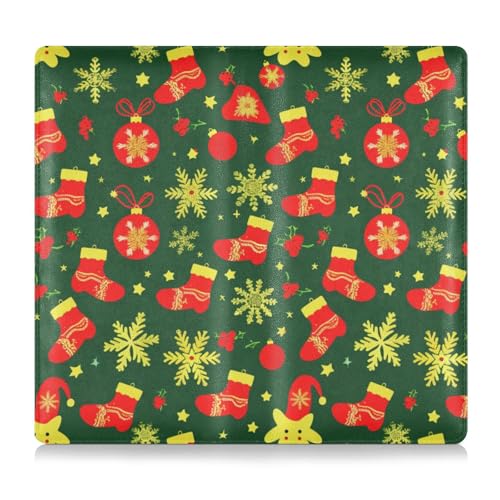 EtherSpher Christmas Deco Ball Stock Premium Leder Registrierungs- und Versicherungskartenhalter Dokumententasche für Karten, wesentliche Dokumente, Führerschein Fahrzeugpapiere, EtherSpher Christmas Deco Ball Stock Premium Leder Registrierungs- und Versicherungskartenhalter Dokumententasche für Karten, wesentliche Dokumente, Führerschein Fahrzeugpapiere, von EtherSpher