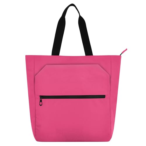 EtherSpher Dekorative Büchertasche, Kunst-Tragetasche für Kinder, Studenten, Erwachsene, Rosa, große Lehrer-Tragetasche, Handtaschen mit Innentaschen für Schule, Einkaufen, Strand, Regenbogenfarben EtherSpher Dekorative Büchertasche, Kunst-Tragetasche für Kinder, Studenten, Erwachsene, Rosa, große Lehrer-Tragetasche, Handtaschen mit Innentaschen für Schule, Einkaufen, Strand, Regenbogenfarben von EtherSpher