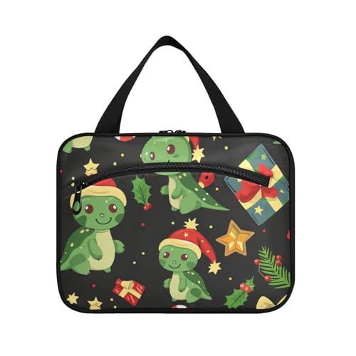 EtherSpher Frohe Weihnachten Cartoon-Hängetaschen für Frauen mit Haken, erweiterbare Designer-Make-up-Tasche für Auto, Reisezubehör für Frauen, Urlaub, Bolsos, Para, Hombre L, Frohe Weihnachten von EtherSpher