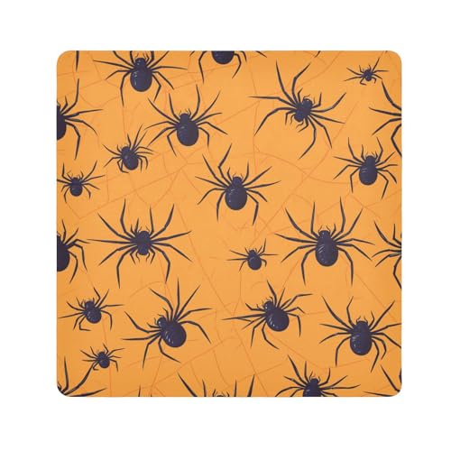 EtherSpher Gelbe Netz-Make-up-Tasche, Kamera-Objektivtuch, magischer Aufkleber, tragbarer Make-up-Organizer, 55 x 55 cm, Verpackung für Toilettenartikel, Gelbes Netz, 21.7x21.7in von EtherSpher