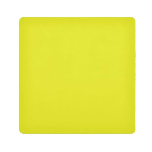 EtherSpher Kosmetiktasche für Damen, selbstklebend, Kosmetiktasche, Reisetasche, Organizer, 55 x 55 cm, Gelbgrün, Gelbgrün., 21.7x21.7in von EtherSpher