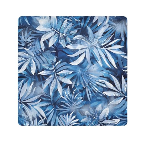 EtherSpher Kosmetiktasche mit Schneeflocken, Safari-Design, tragbar, Reise-Organizer, 55 x 55 cm, für Toilettenartikel, Schneeflocken-Safari im nautischen Strand-Stil, 21.7x21.7in von EtherSpher