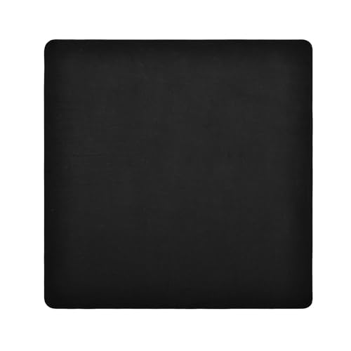 EtherSpher Make-up-Tasche mit normalem Muster, Kamera-Objektivtuch, schützendes Reise-Make-up-Organizer, 55 x 55 cm, Weiß und Schwarz, Weißes und schwarzes normales Muster, 21.7x21.7in von EtherSpher