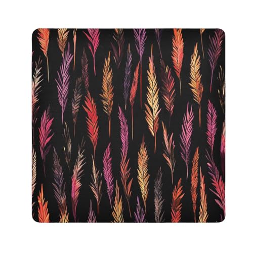 EtherSpher Pampas-Make-up-Organizer, Tasche, Kamera-Objektivtuch, magischer Organizer, 55 x 55 cm, für Damen, Mehrfarbige Pampas, 21.7x21.7in von EtherSpher