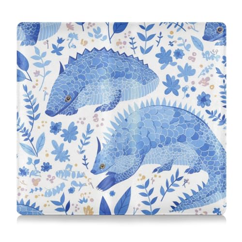 EtherSpher Pangolin-Pu-Leder, Auto-Registrierungsversicherung und Ausweishalter, perfekte Auto-Essentials Geldbörse für Führerschein, Karten und wichtige Dokumente von EtherSpher