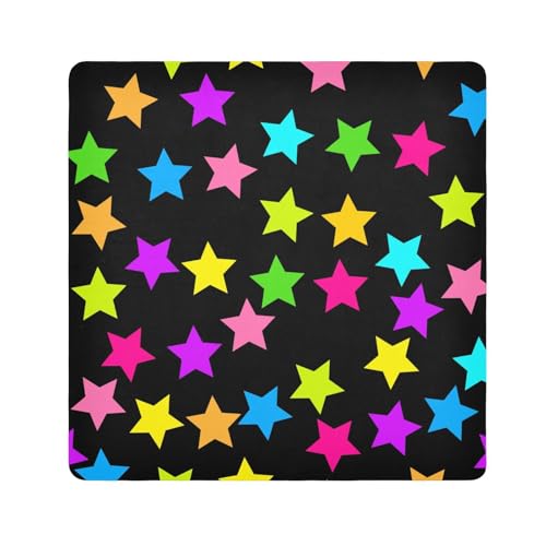 EtherSpher Reisetasche, Kamera-Objektivtuch, magischer Reise-Organizer für Damen, 55 x 55 cm, Neonschwarz von EtherSpher