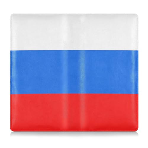 EtherSpher Schutzhülle für Autoversicherungs- und Registrierungskarten, Motiv: Flagge der slowenischen Nation, PU-Leder, perfekte Auto-Essentials Geldbörse für Dokumente, Karten, Führerschein von EtherSpher