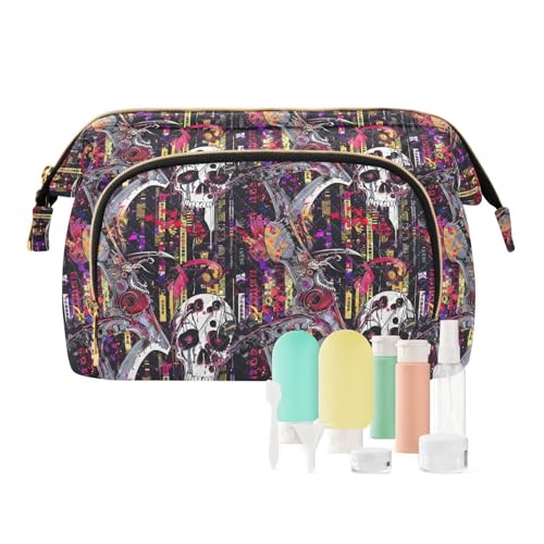EtherSpher Scythe Of Death Kosmetiktasche Essentials Kosmetiktasche Make-up Damen Münzgeld Geldbörse für Reise Kulturbeutel, Sense des Todes, 1 size von EtherSpher