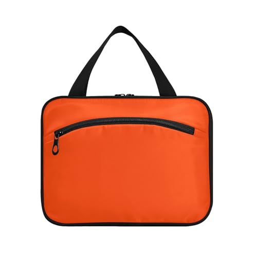 EtherSpher Tangerine hängende Reise-Kulturbeutel für Frauen mit Haken, Designer-Fashion-Tasche mit Fächern für Reisen, Reisen, Bolsa Para Maquillaje L, Mandarine, Large EtherSpher Tangerine hängende Reise-Kulturbeutel für Frauen mit Haken, Designer-Fashion-Tasche mit Fächern für Reisen, Reisen, Bolsa Para Maquillaje L, Mandarine, Large von EtherSpher
