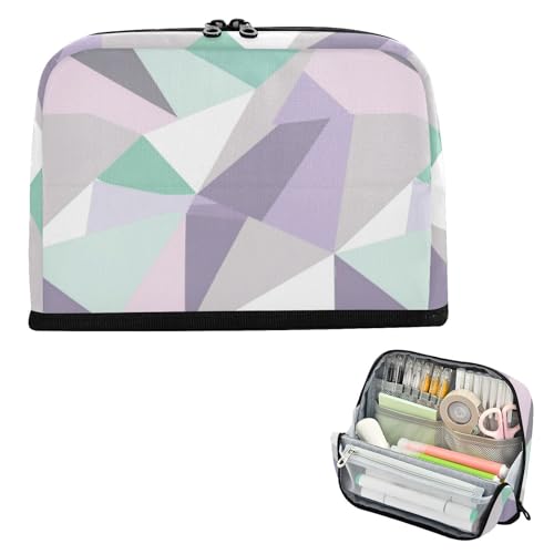 EtherSpher The Soft Abstrakt Of Mint Green Pencil Bags Large Capacity Make Up Bags Wide Opening Multi-Purpose Bag for Adults Cosmetics estuche para lápices von EtherSpher