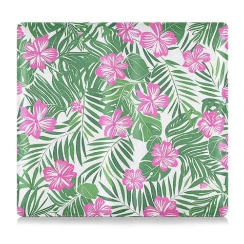 EtherSpher Tropical Light Pfirsichblumen, PU-Leder, Auto-Registrierungs- und Versicherungskartenhalter, unverzichtbare Auto-Brieftaschen-Hülle für Karten, wichtige Dokumente, Führerschein von EtherSpher