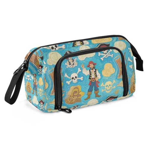 Federmäppchen mit Ölgemälde, Piratenmotiv, großes Fassungsvermögen, leicht, für Lehrer, College, Todo para la escuela Federmäppchen mit Ölgemälde, Piratenmotiv, großes Fassungsvermögen, leicht, für Lehrer, College, Todo para la escuela von EtherSpher