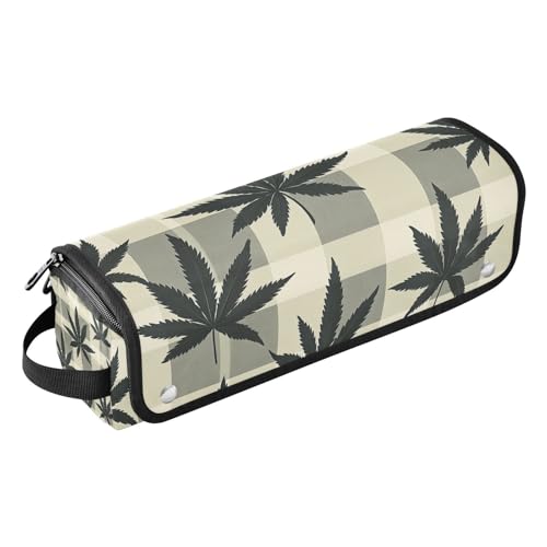 Haarwerkzeug-Reisetasche mit herausnehmbarer, hitzebeständiger Matte, wasserdicht, flacher Lockenstab, Reise-Organizer für heiße Werkzeuge, Lockenstab und Glätteisen, Haarvolumizer, graues von EtherSpher