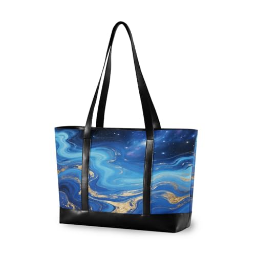 Modische Aktentasche mit Marmor-Textur, mit Reißverschluss-Taschen für die Arbeit mit Bolsas Para Computadoras de Mujer Modische Aktentasche mit Marmor-Textur, mit Reißverschluss-Taschen für die Arbeit mit Bolsas Para Computadoras de Mujer von EtherSpher