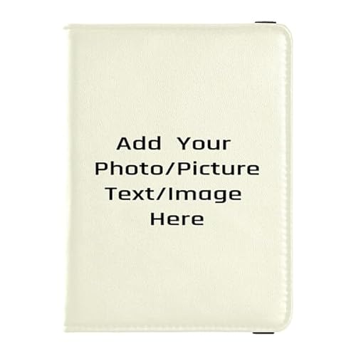 Reisepasshülle aus Leder, Motiv: schwarze Seesterne, rote Kieferbäume, Frohe Weihnachten, personalisierbar, Reisedokumente, Geldbörse, Reisepasshülle, leicht, Schwarzer Seestern, rote Kieferbäume, von EtherSpher