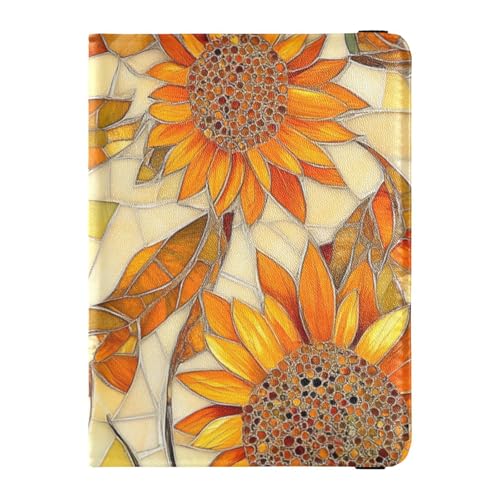 Reisepasshülle aus Leder, Sonnenblumenmuster, Gelb, Geldbörse, Reisepasshülle, Dokumenten-Organizer, Zubehör, leicht, Glas Sonnenblumenmuster, Gelb, 1 size Reisepasshülle aus Leder, Sonnenblumenmuster, Gelb, Geldbörse, Reisepasshülle, Dokumenten-Organizer, Zubehör, leicht, Glas Sonnenblumenmuster, Gelb, 1 size von EtherSpher
