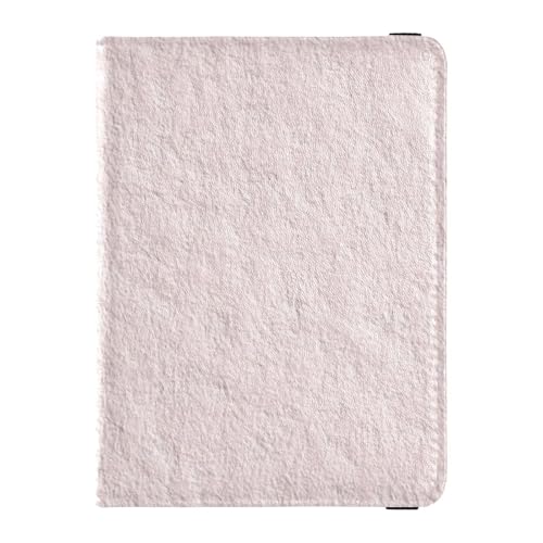 Reisepasshülle aus Leder mit Leinenstruktur, Motiv: Meat Pfirsich, Geldbörse, Dokumenten-Organizer, Zubehör, leicht, Meat Peach Leinenstruktur, 1 size von EtherSpher