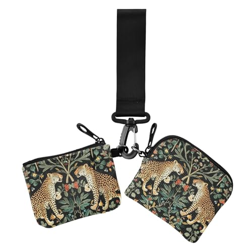 William Morris S Design Leopard Damen Kartenetuis Kleingeldhalter Slim Abnehmbar Frauen Kreditkartenetui Münzbörse mit Reißverschluss Münzfach für Frauen 2 Stück, William Morris Design Leopard, 1 size William Morris S Design Leopard Damen Kartenetuis Kleingeldhalter Slim Abnehmbar Frauen Kreditkartenetui Münzbörse mit Reißverschluss Münzfach für Frauen 2 Stück, William Morris Design Leopard, 1 size von EtherSpher