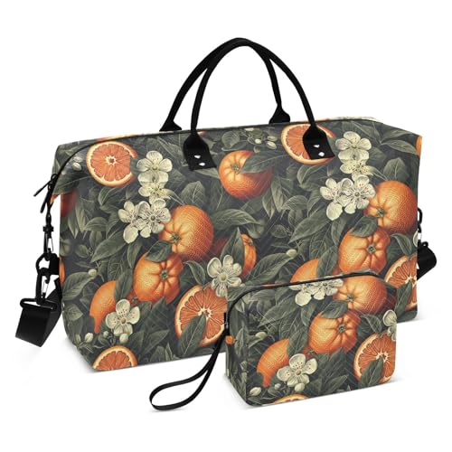 Yummy Grapefruit Design Orange Grün Dekorative Handgepäcktasche Wochenendtasche Sport Turnbeutel mit verstellbarem Riemen für Yoga Große Kapazität Bulto Para Viajar Yummy Grapefruit Design Orange Grün Dekorative Handgepäcktasche Wochenendtasche Sport Turnbeutel mit verstellbarem Riemen für Yoga Große Kapazität Bulto Para Viajar von EtherSpher