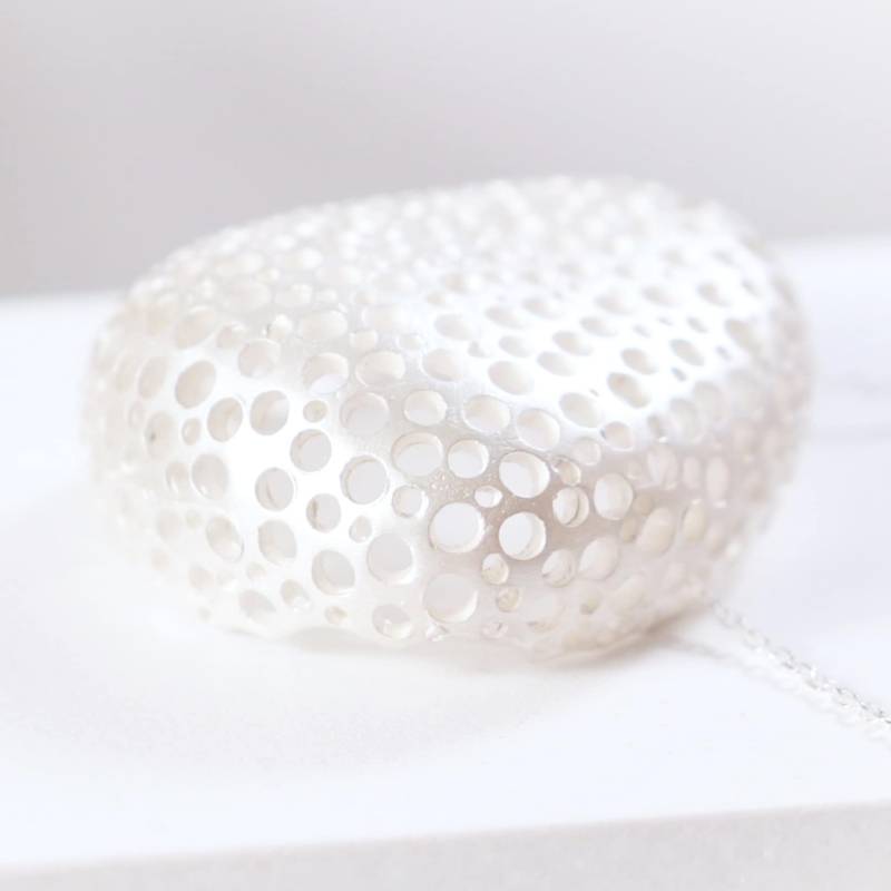 Anhänger in Fair White Silber Trade Halskette Nachhaltig Schmuck Transparent Design Steuerme De Mer Kollektion Emilie Bliguet Barcelona Anhänger in Fair White Silber Trade Halskette Nachhaltig Schmuck Transparent Design Steuerme De Mer Kollektion Emilie Bliguet Barcelona von EthicaljewelryEB