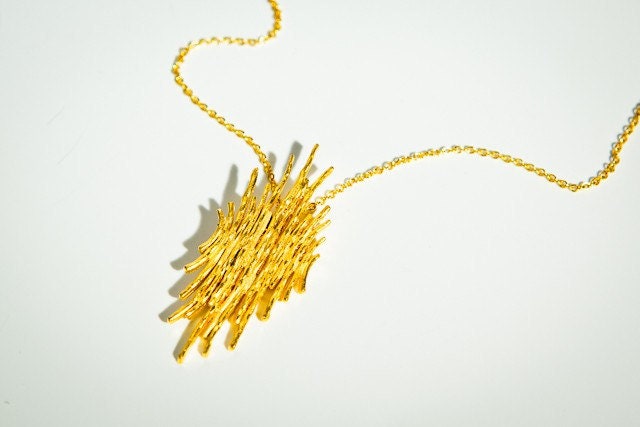 Anhänger in Fairmined Silber Feinnvergoldet Anhänger in Fairmined Silber Feinnvergoldet von EthicaljewelryEB