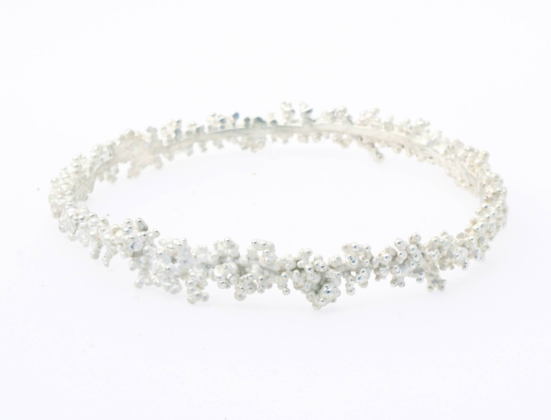 Armreif in Fairmined Silber, 925/000-Fair Silber Neues Design Rosee Kollektion Unendlichkeit Der Tropfen Andere Form Autor Schmuck Armreif in Fairmined Silber, 925/000-Fair Silber Neues Design Rosee Kollektion Unendlichkeit Der Tropfen Andere Form Autor Schmuck von EthicaljewelryEB