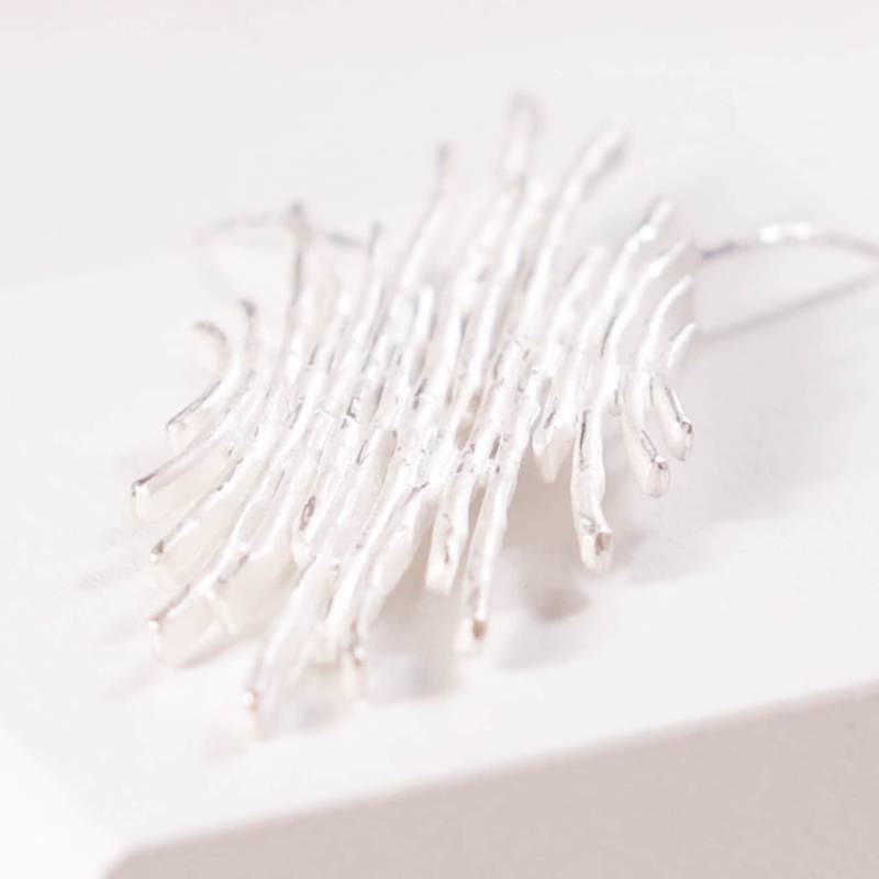 Fair Silber Anhänger-Satinierte Guermante Kollektion Halskette-Nachhaltige Schmuck - Design - Zeitgenössisch - Ich Mache Ihren Schmuck in Spanien Fair Silber Anhänger-Satinierte Guermante Kollektion Halskette-Nachhaltige Schmuck - Design - Zeitgenössisch - Ich Mache Ihren Schmuck in Spanien von EthicaljewelryEB