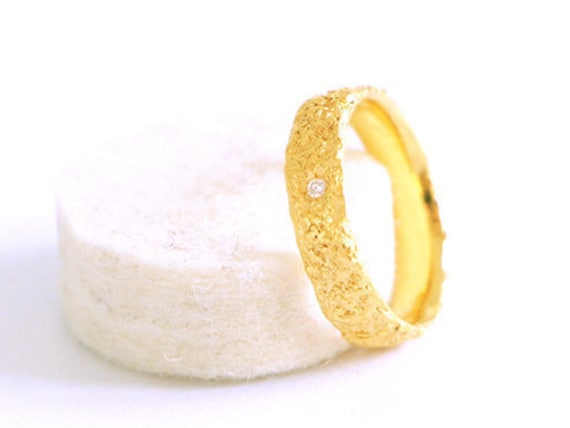 Freundschaftsring in Gold Mit Weißer Diamant Ethisch Hergestellt Nachverfolgbar Verlobungsring Einzigartiger Trauring Für Andere Hochzeit Freundschaftsring in Gold Mit Weißer Diamant Ethisch Hergestellt Nachverfolgbar Verlobungsring Einzigartiger Trauring Für Andere Hochzeit von EthicaljewelryEB